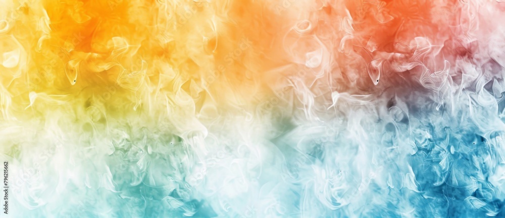 Abstract background with colorful smoke and fog Abstract background with colorful smoke and fog