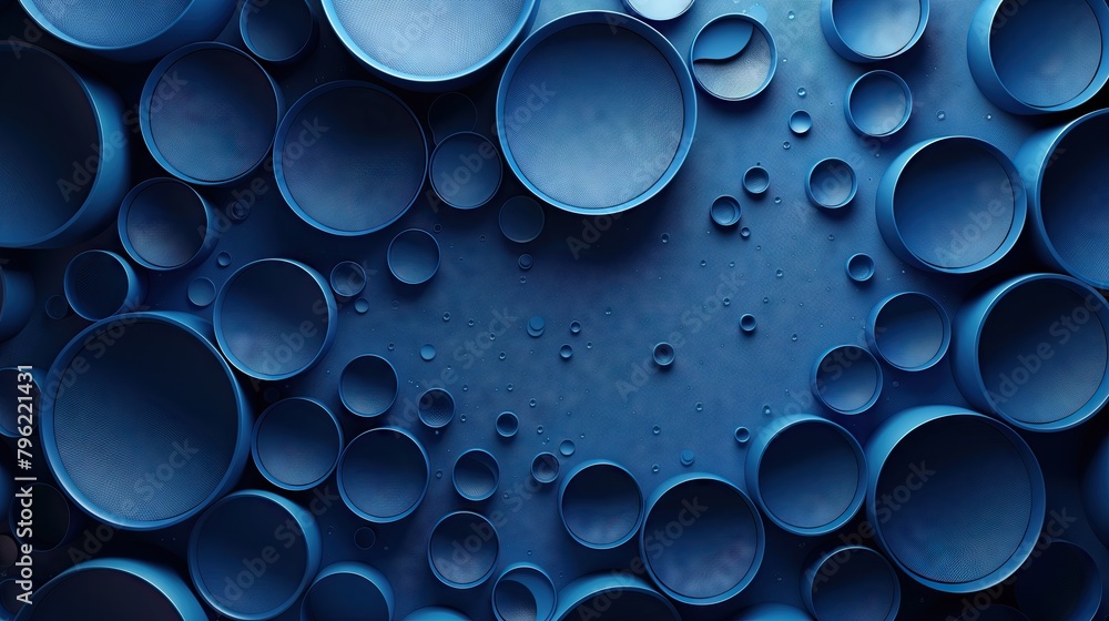 Abstract gradient blue geometric shapes background. Abstract gradient blue geometric shapes background.
