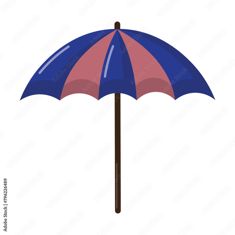Summer Umbrella Illustration