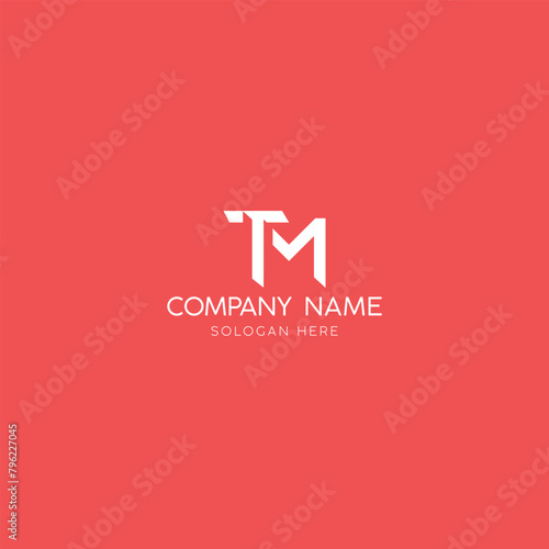 Logo brand mark for company name