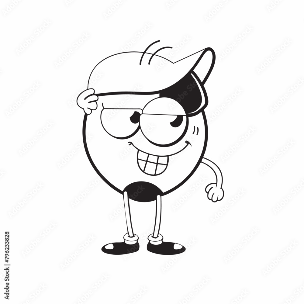Cool Cartoon Smile Emoticon Character (35) Cool Cartoon Smile Emoticon Character (35)
