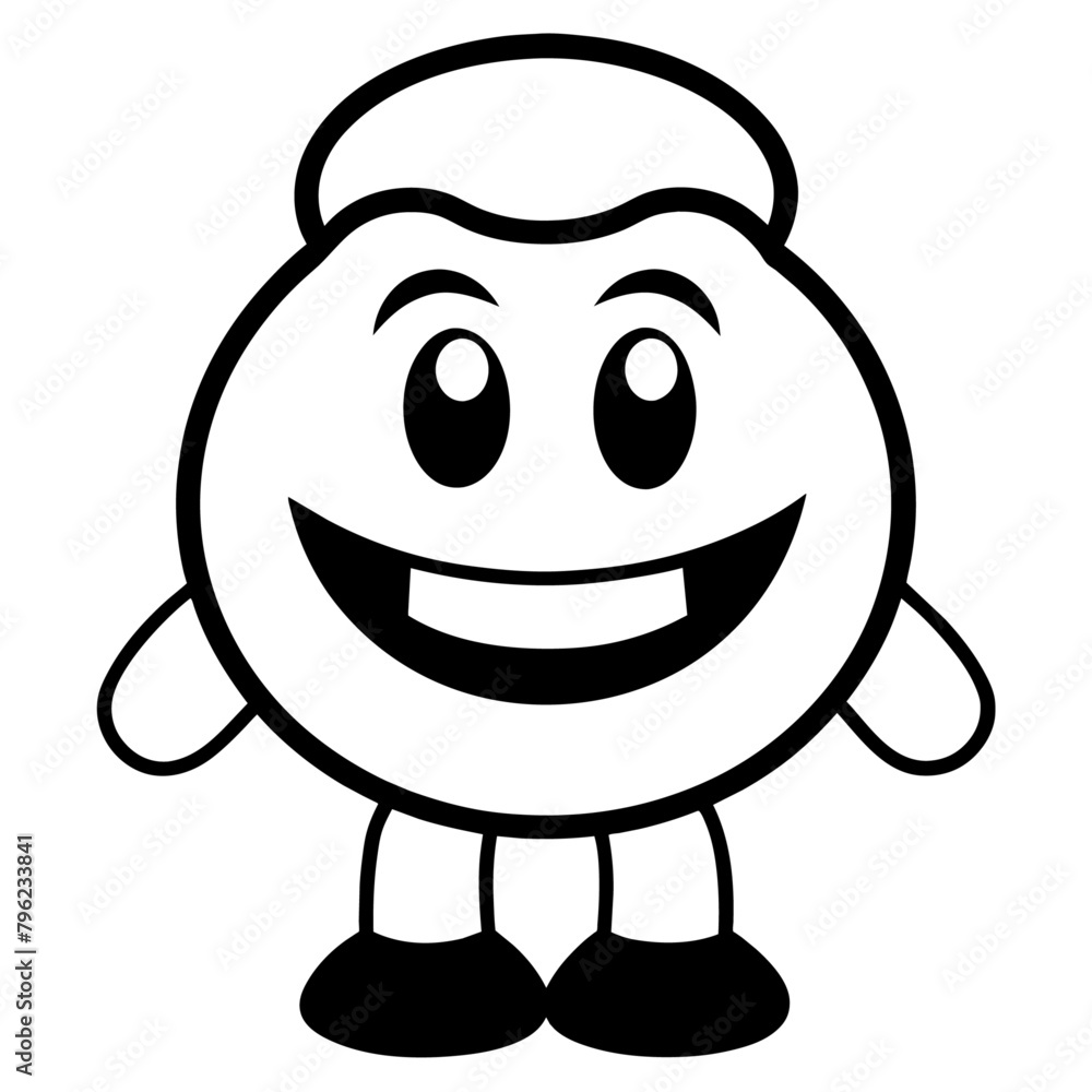 Cool Cartoon Smile Emoticon Character (32) Cool Cartoon Smile Emoticon Character (32)