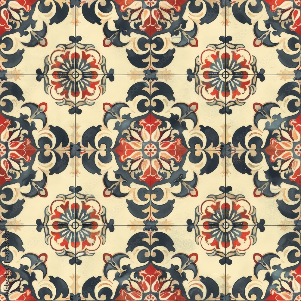 A mesmerizing pattern of retro patterns and nostalgic motifs, reminiscent of a bygone era and creating a warm and inviting atmosphere. A mesmerizing pattern of retro patterns and nostalgic motifs, reminiscent of a bygone era and creating a warm and inviting atmosphere.