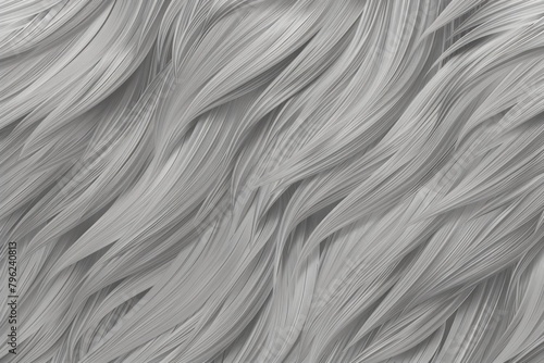 A striking black and white image of wavy hair, perfect for haircare products or fashion editorials