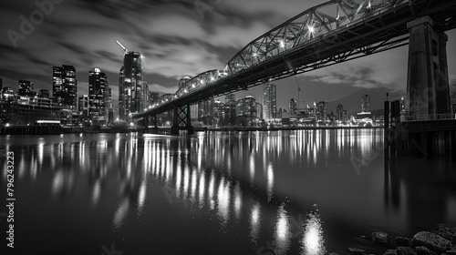 background Bridge river on the city © Hammam