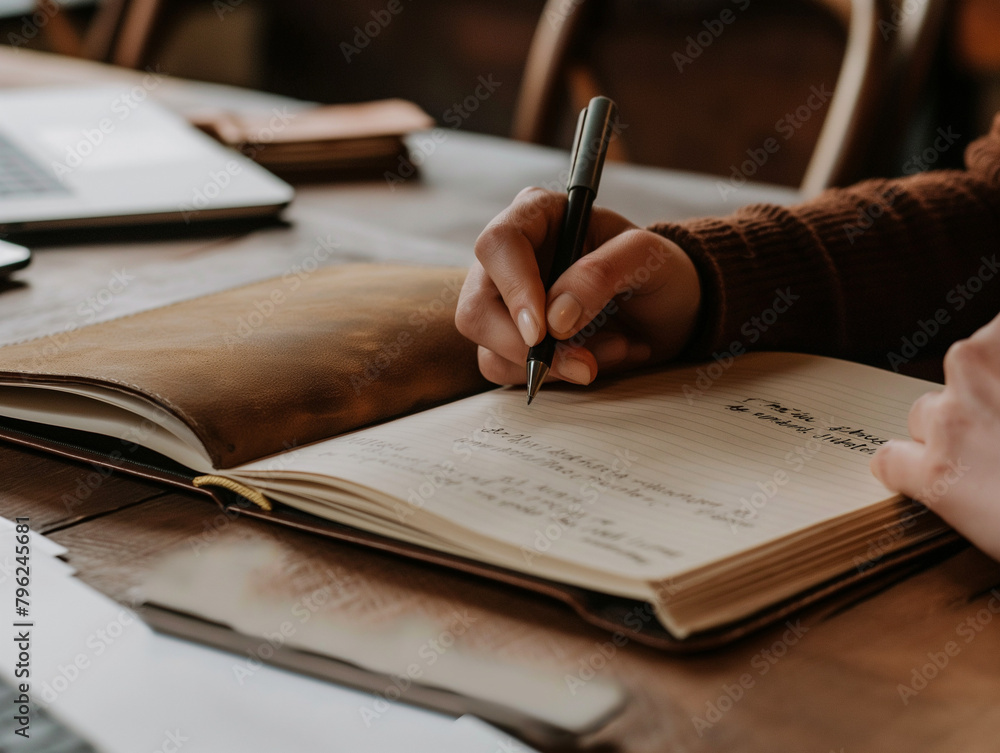 person writing in a book person writing in a book