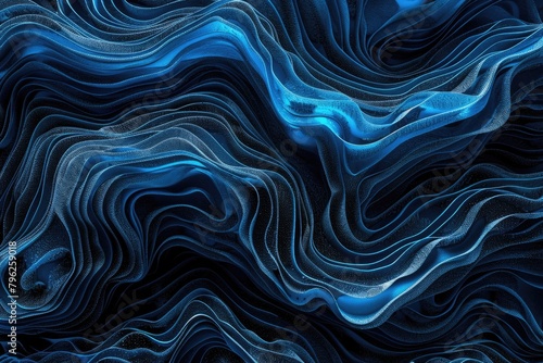 Close up view of a wavy surface  suitable for abstract backgrounds
