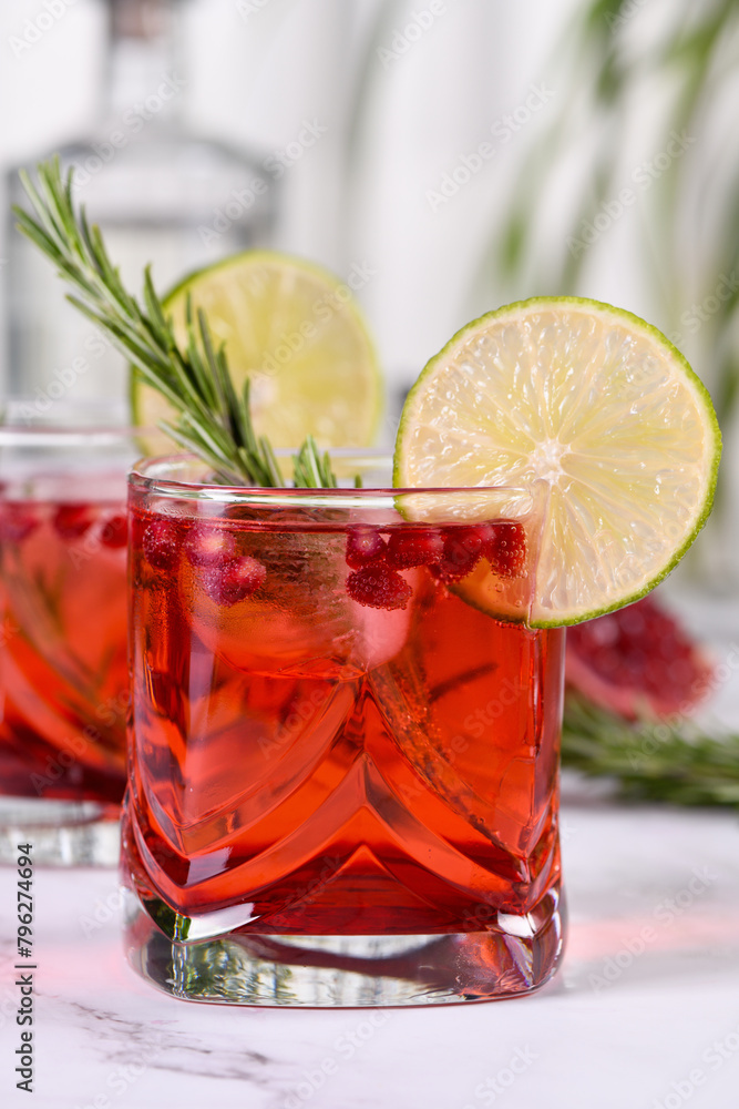 The Pomegranate Paloma is a classic cocktail made with grenadine, soda and a generous dose of tequila or gin. Ideal for holiday celebrations. The Pomegranate Paloma is a classic cocktail made with grenadine, soda and a generous dose of tequila or gin. Ideal for holiday celebrations.