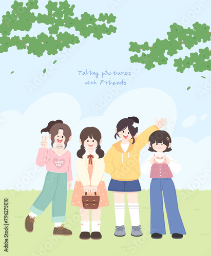 Spend it with your friends on a nice day