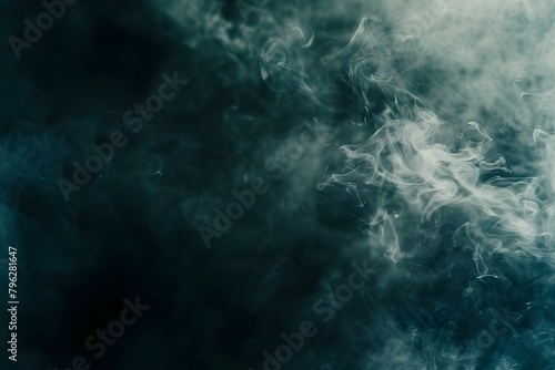 Abstract fog swirling against black background ideal for logo mockups or banners. Concept Abstract  Fog  Swirling  Black Background  Logo Mockups  Banners