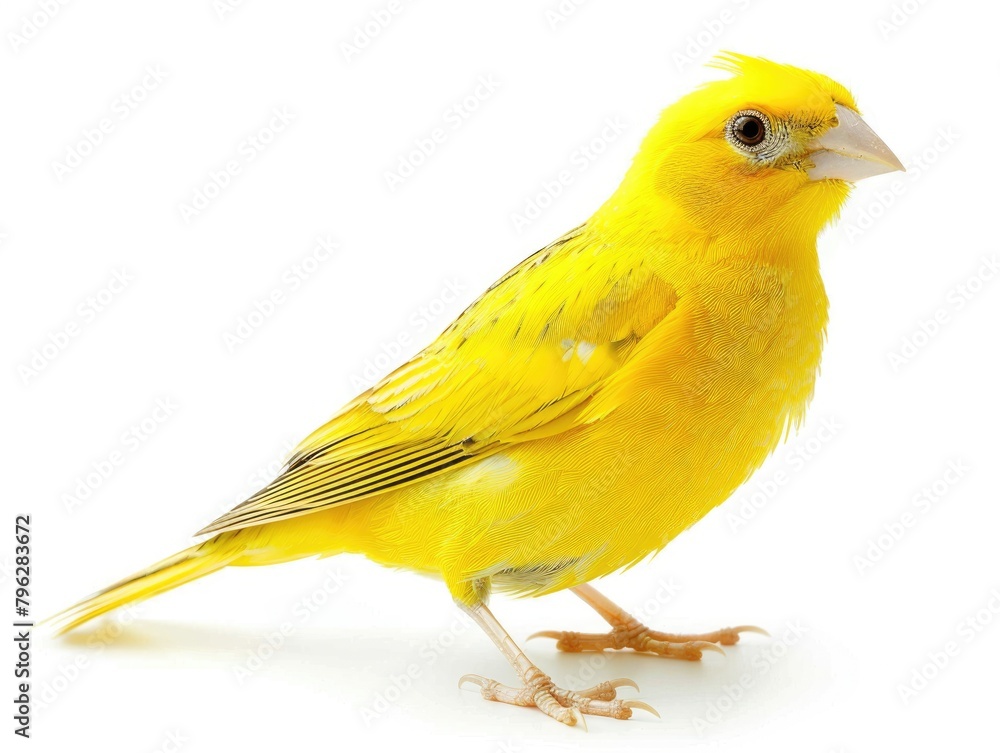 Isolated Crested Canary - Single Passerine Songbird for Ornithology and Wildlife Enthusiasts Isolated Crested Canary - Single Passerine Songbird for Ornithology and Wildlife Enthusiasts