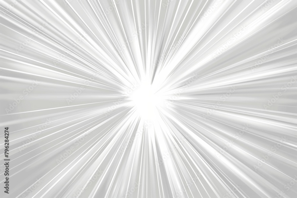 Fototapeta premium Abstract white background with rays of light and sunbeams