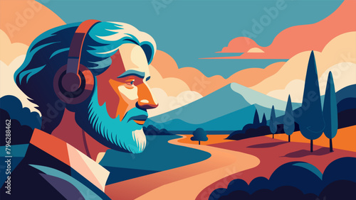 With each stroke of the brush the composers vision comes to life seamlessly blending the power of his music with the depth and beauty of his