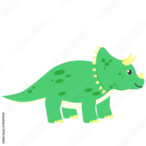 Adorable Baby Triceratops