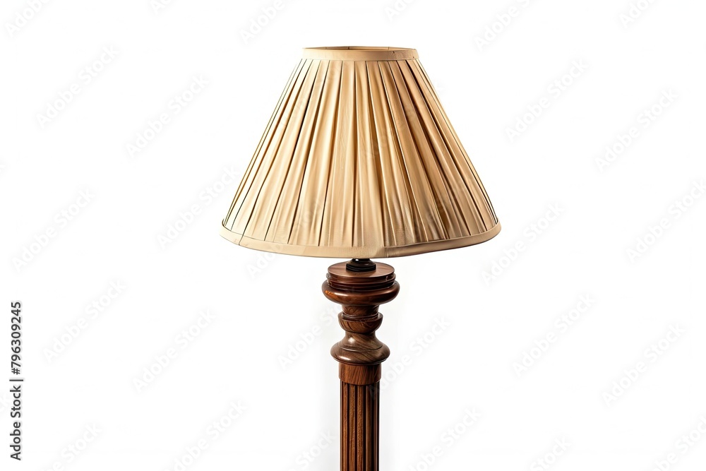 Classic Floor lamp Isolated on white Classic Floor lamp Isolated on white
