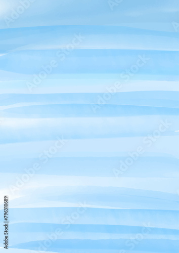 hand painted pastel blue watercolour background photo