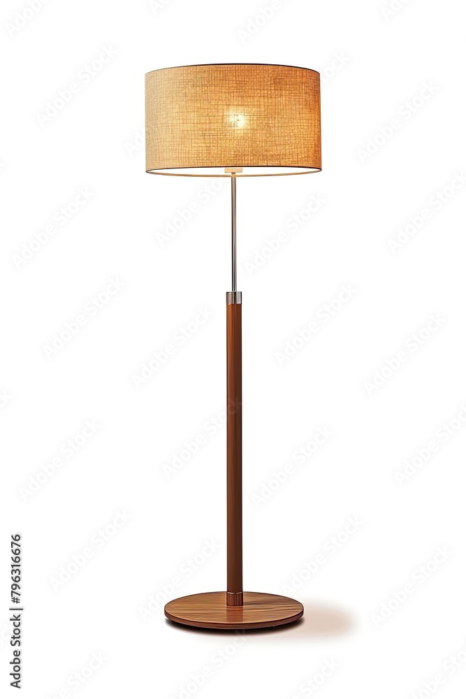 Modern Floor lamp Isolated on white Modern Floor lamp Isolated on white