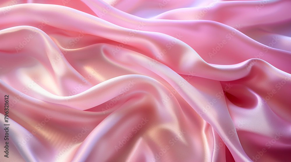 Obraz premium pink silk background
