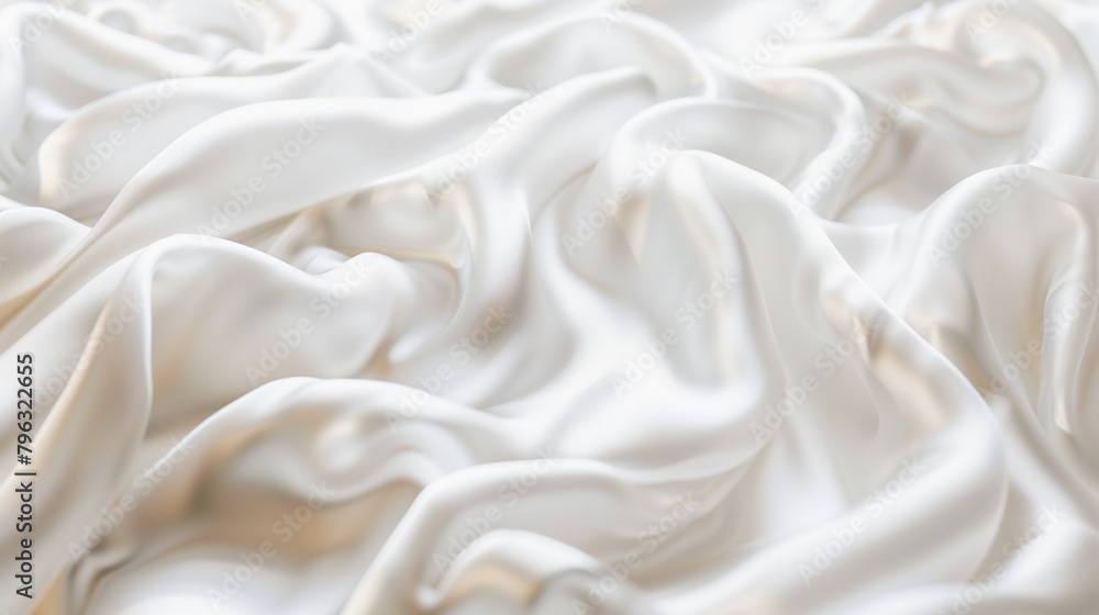 Obraz premium white silk background