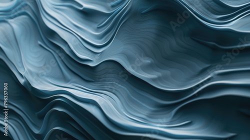 Abstract blue wavy texture. Digital graphic design for background  wallpaper  or banner