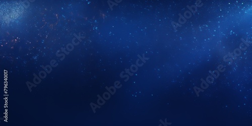 Navy Blue foil metallic wall with glowing shiny light, abstract texture background blank empty with copy space 