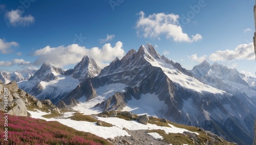 swiss mountains landscape