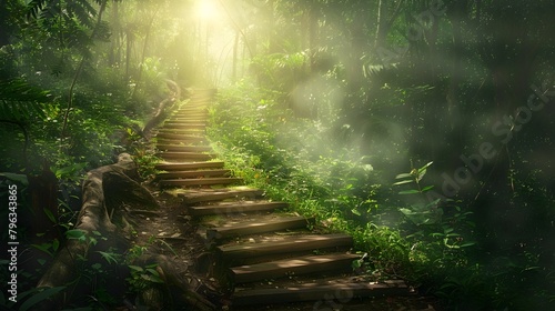 Captivating Wooden Staircas...