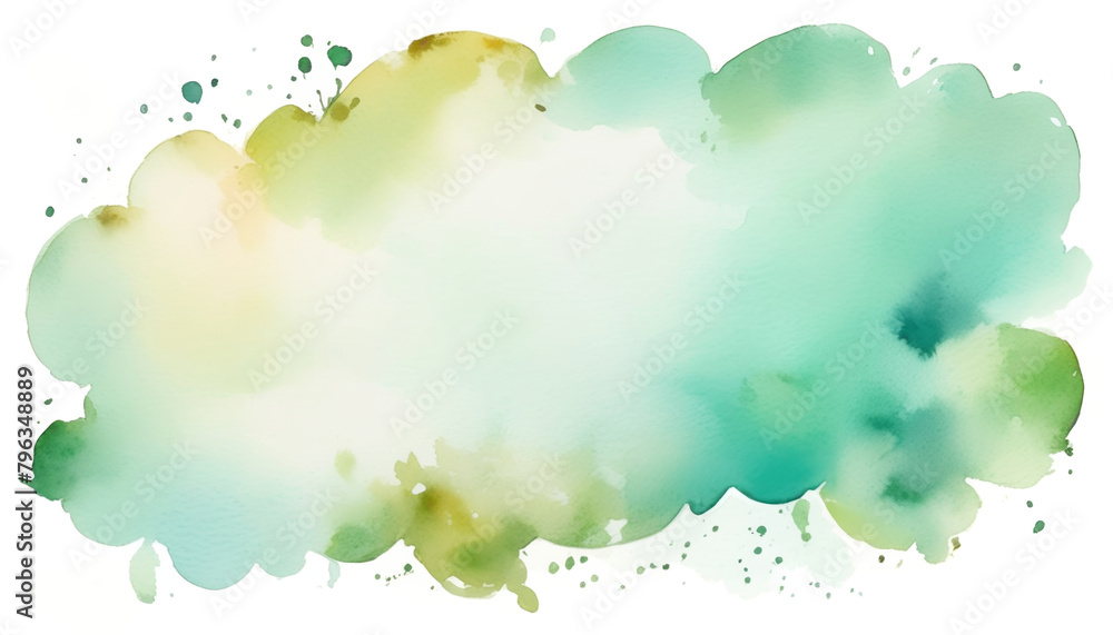 Abstract pastel watercolor splash background with space for text, ideal for spring-themed designs, Easter celebrations, and creative arts concepts