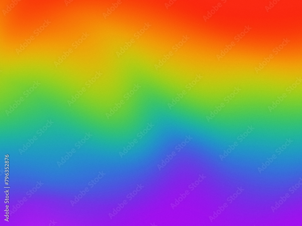 Abstract colorful rainbow grainy background 