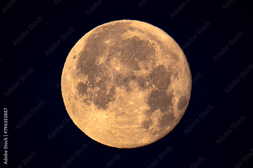 Obraz premium 満月20240425