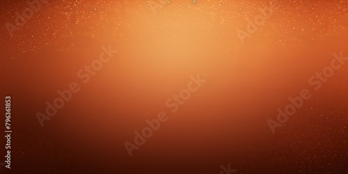 Orange dark beige grainy gradient background glowing light dark backdrop, noise texture effect banner header poster design blank empty with copy space 