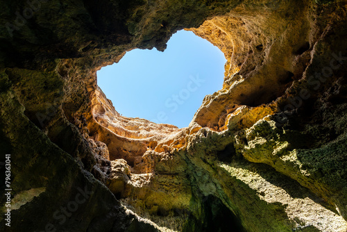 Hearth cave in Algarve, Portugal