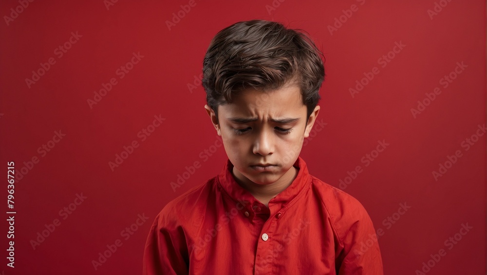 Sad kid high quality image