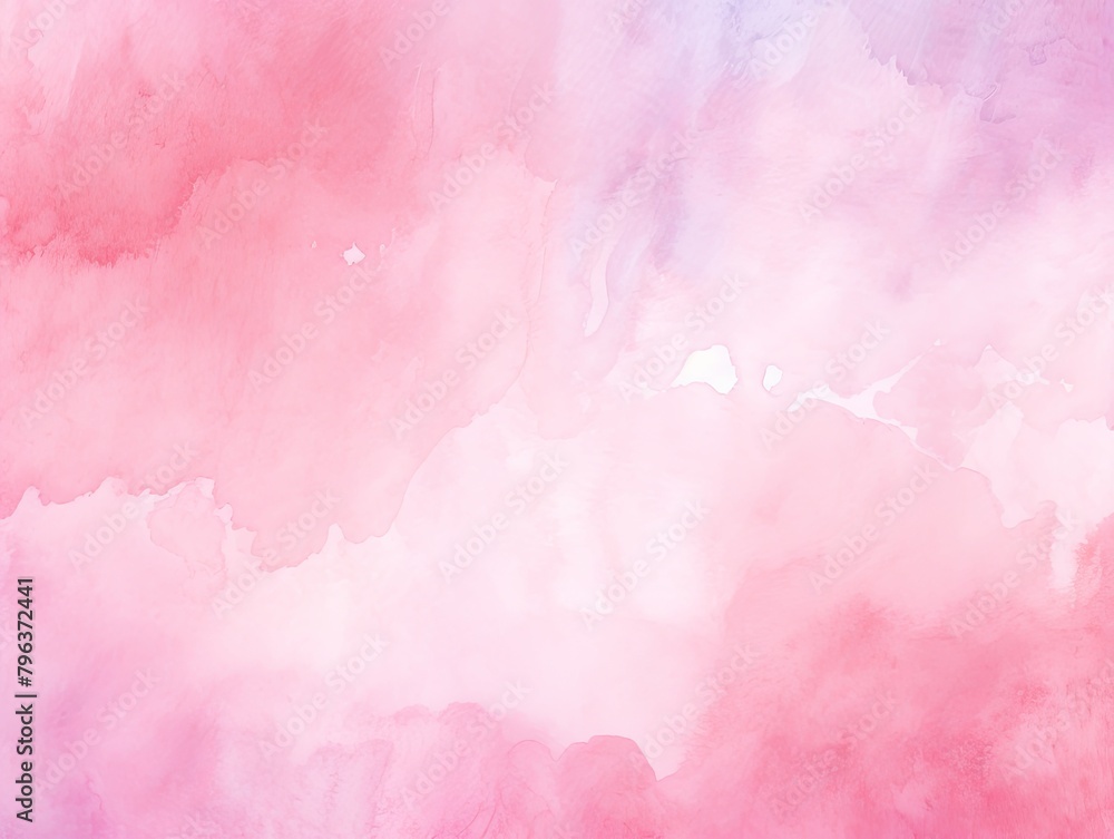 Pink watercolor background texture soft abstract illustration blank empty with copy space 