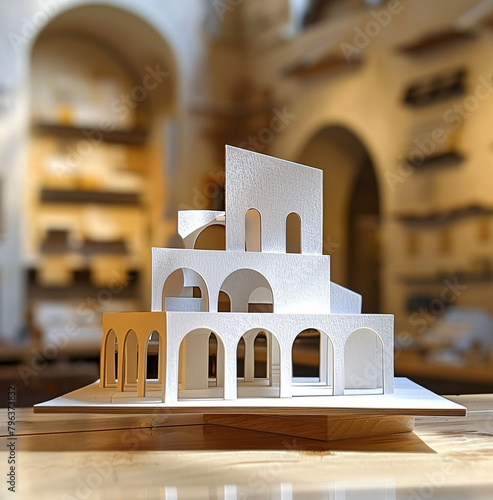 a model of a building