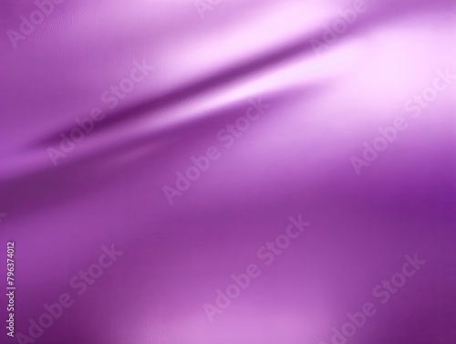 Purple foil metallic wall with glowing shiny light, abstract texture background blank empty with copy space 