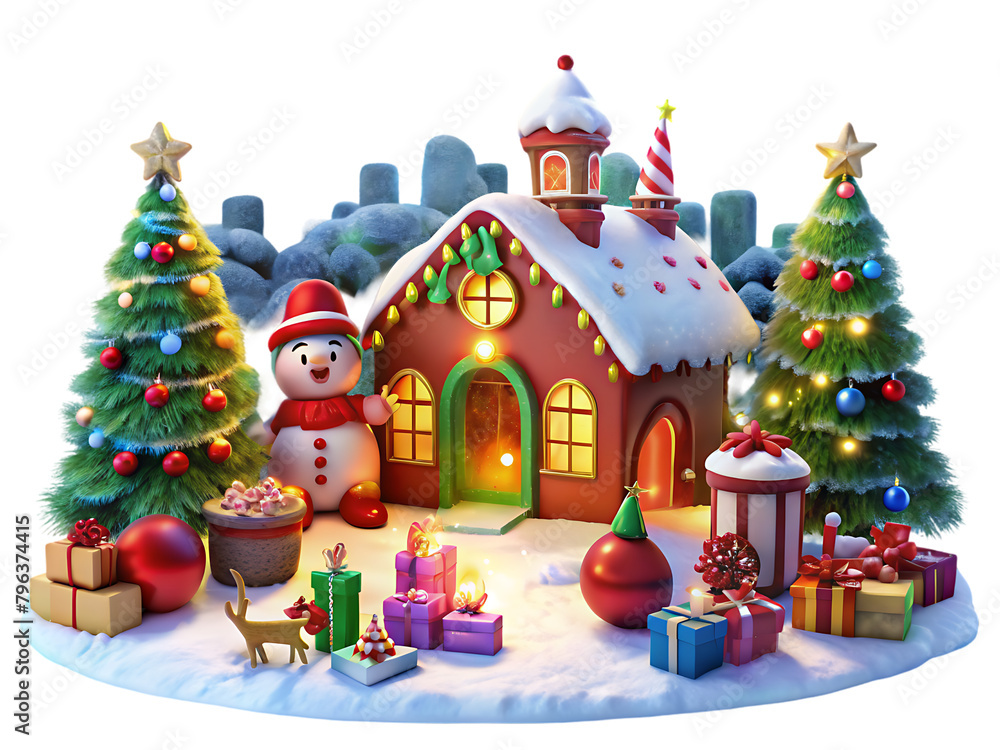 Joyful christmas greeting card Joyful christmas greeting card