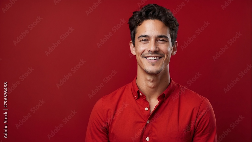 young man smiling high quality image young man smiling high quality image