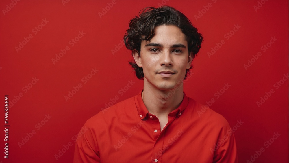 young man smiling high quality image young man smiling high quality image