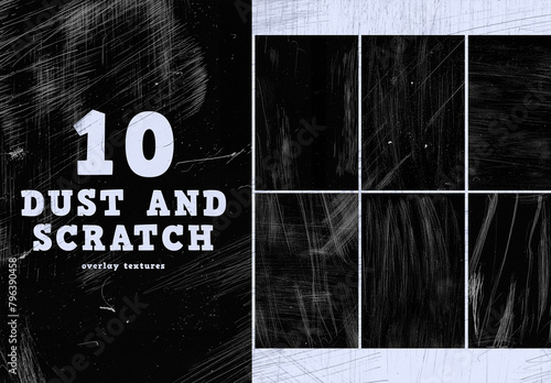 10 Dust And Scratch Texture Overlays