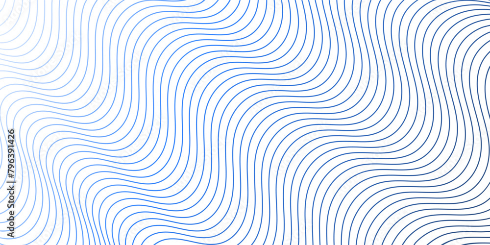 gradient zig-zag lines on transparent background - blue