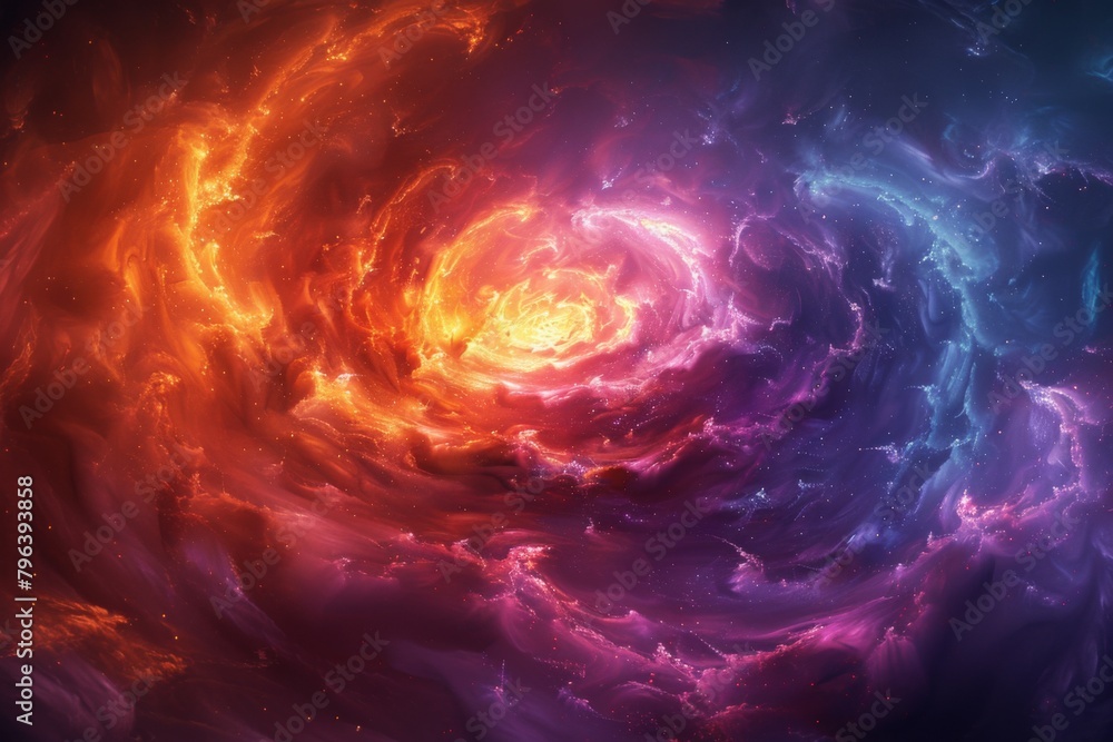 Abstract fractal. Fractal art background for creative design.
