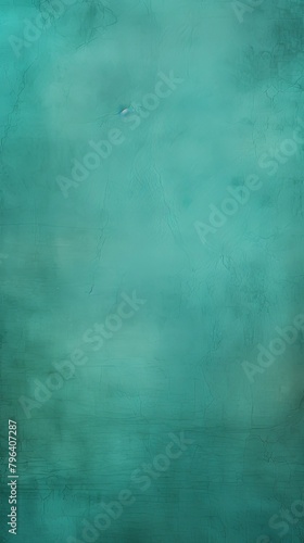 Turquoise old scratched surface background blank empty with copy space