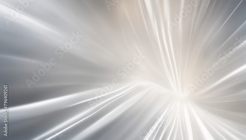 Light movement of white blur abstract background and rays, wall paper background illustration