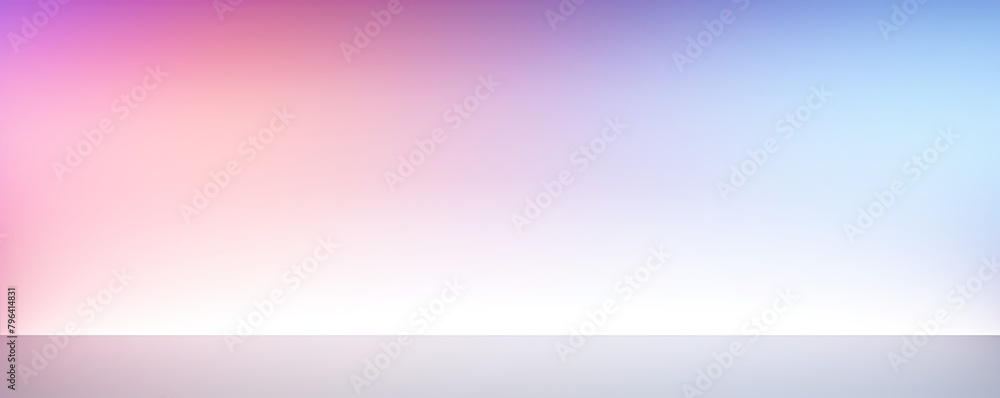 White Gradient Background, simple form and blend of color spaces as contemporary