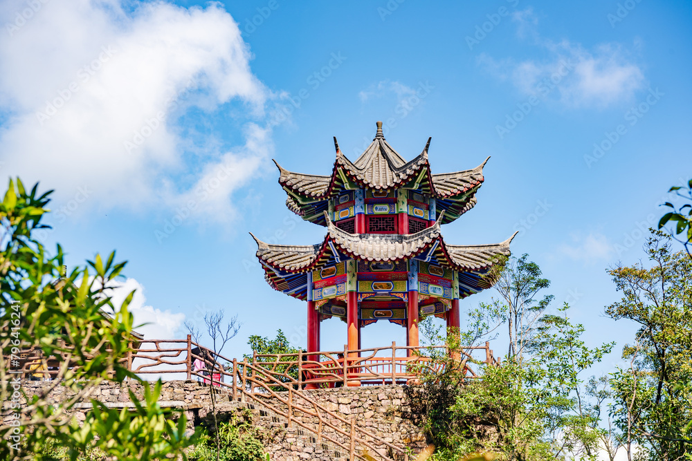 Summer scenery of Beidi Mountain, Pingnan County, Guigang City, Guangxi, China Summer scenery of Beidi Mountain, Pingnan County, Guigang City, Guangxi, China