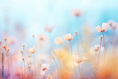 Flower bouquet background backgrounds outdoors blossom. © Rawpixel.com