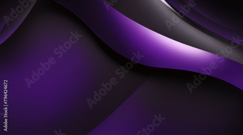 Fondo morado con borde negro y centro brillante, textura suave y borrosa en un elegante sitio web o diseño de papel