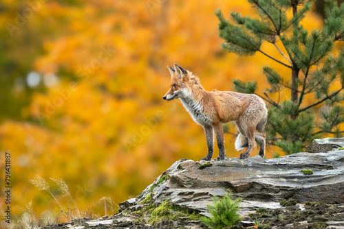 Red fox (Vulpes vulpes) is the largest of the true foxes and one of the most widely distributed members of the order Carnivora