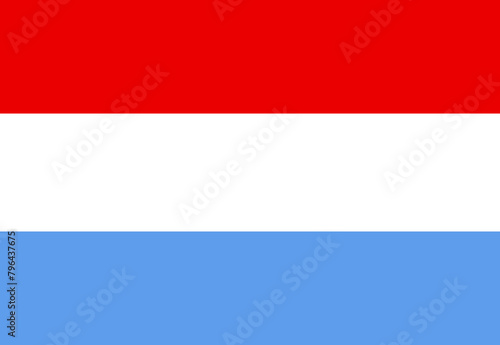 luxembourg flag illustrator country flags